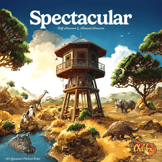 Spectacular board game front cover