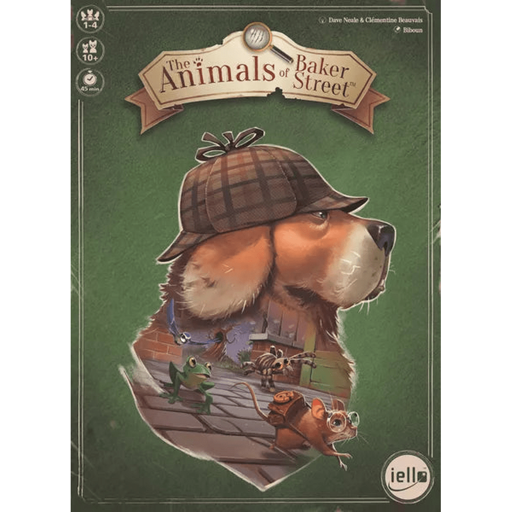 The Animals of Baker Street board game box front cover