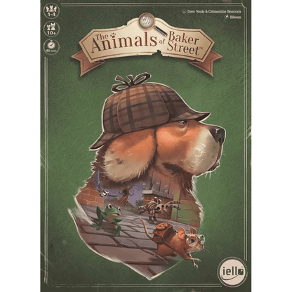 The Animals of Baker Street board game box front cover