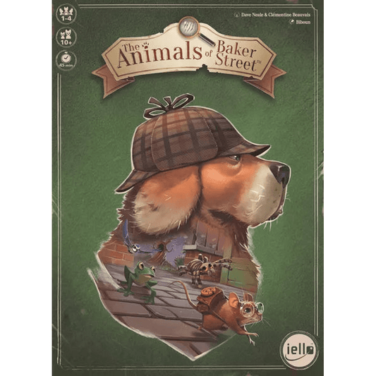 The Animals of Baker Street board game box front cover
