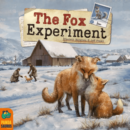 The Fox Experiment board game front cover