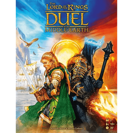 The Lord of the Rings: Duel for Middle-earth board game front cover