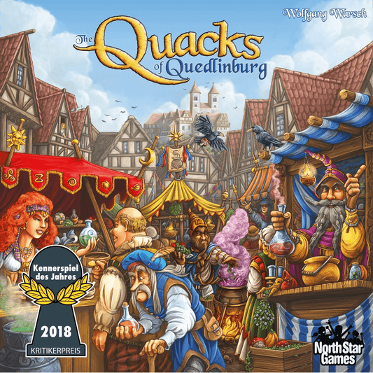 The Quacks of Quedlinburg board game front cover