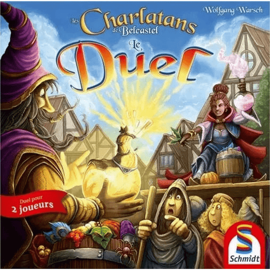 The Quacks of Quedlinburg: The Duel board game box front cover
