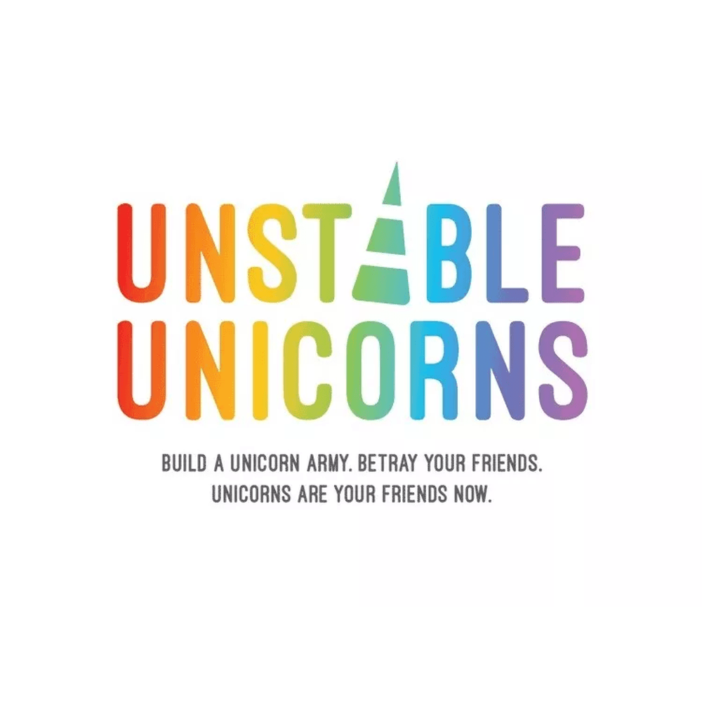 Unstable Unicorns board game front cover