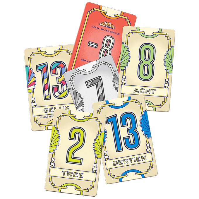Flip 7: With A Vengeance game components