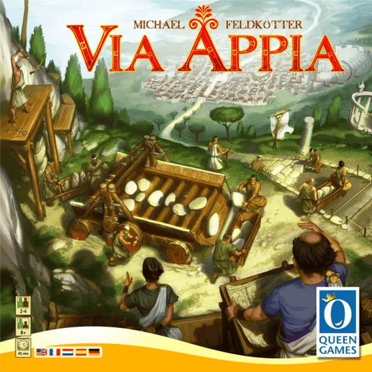 Via Appia board game front cover