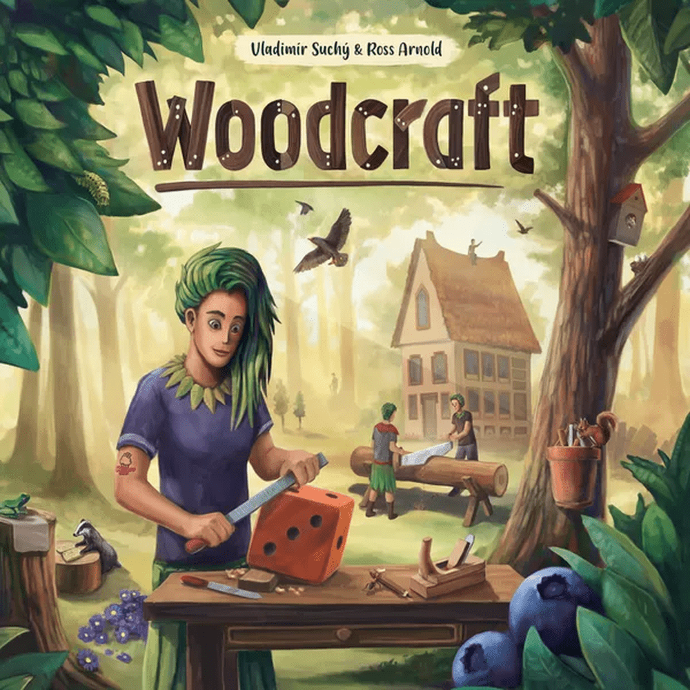 Woodcraft board game front cover