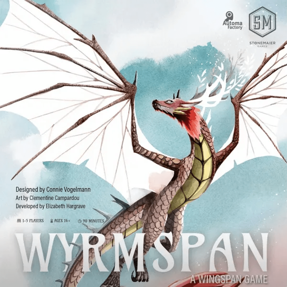 Wyrmspan board game front cover