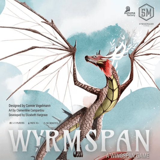 Wyrmspan board game front cover