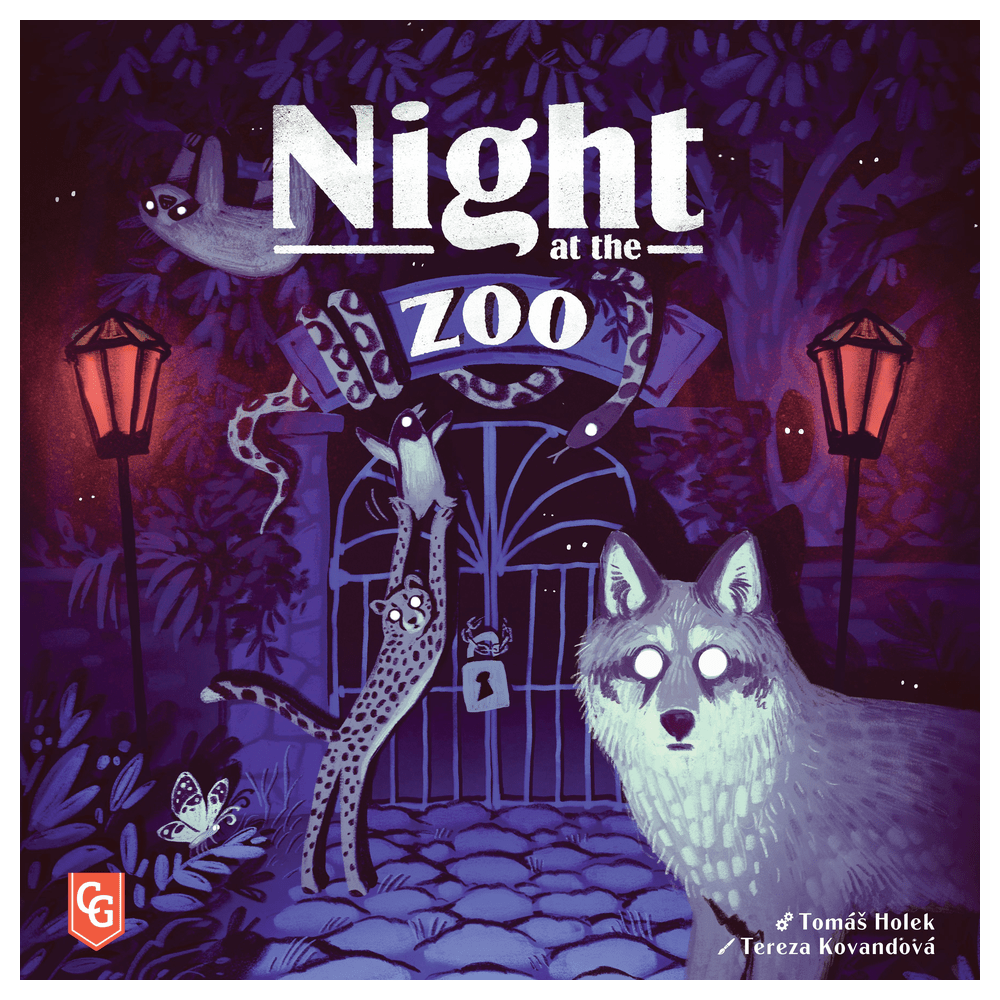 Night at the Zoo complete 2D front cover centred on a square white background